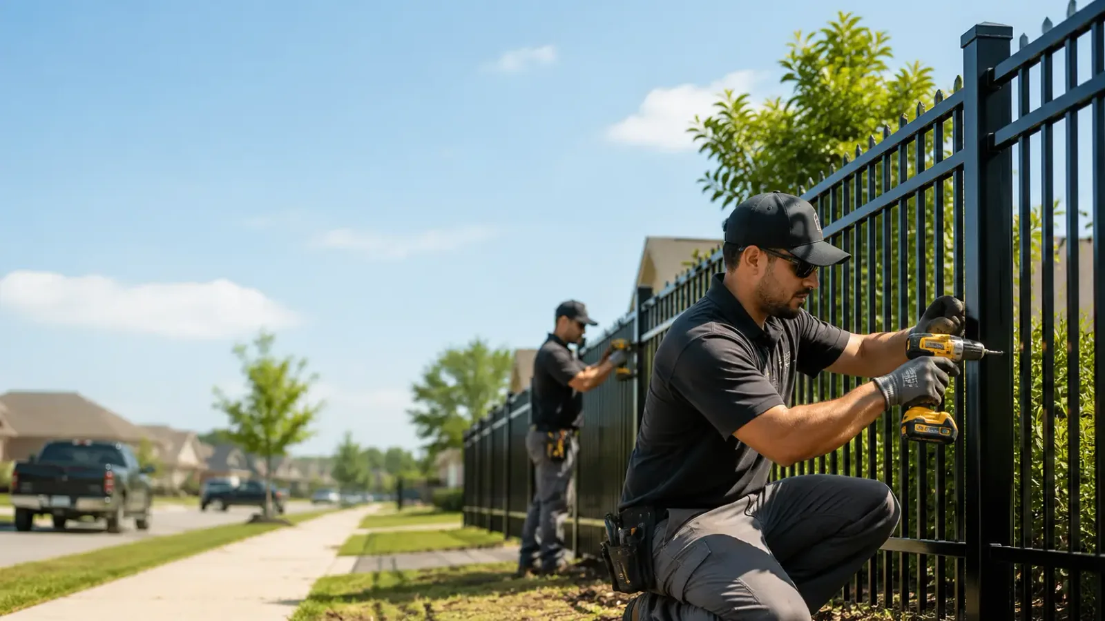Metal Fence Installation in North Carolina